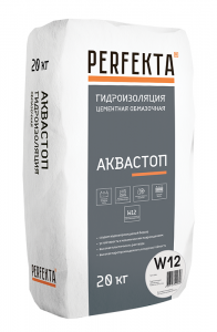 Гидроизоляция обмазочная Аквастоп W12 20 кг PERFEKTA